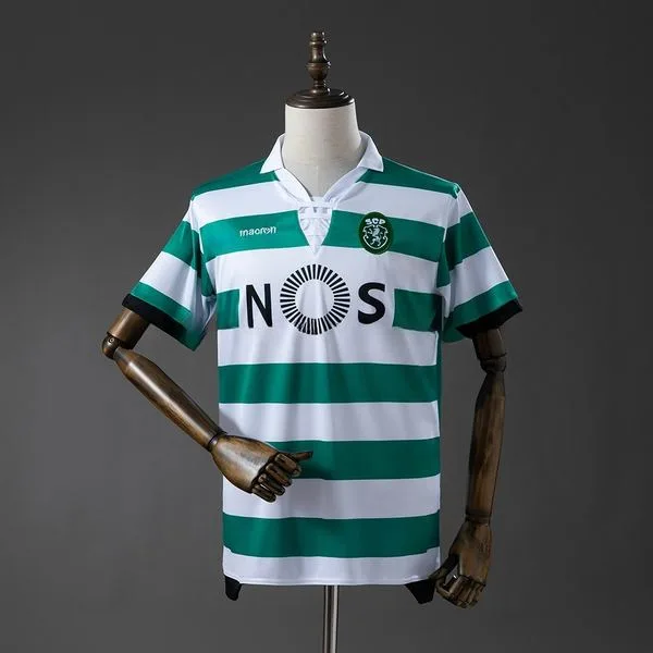Camiseta de fútbol Sporting CP 2018/19 LOCAL MANGA CORTA VERSION FAN
